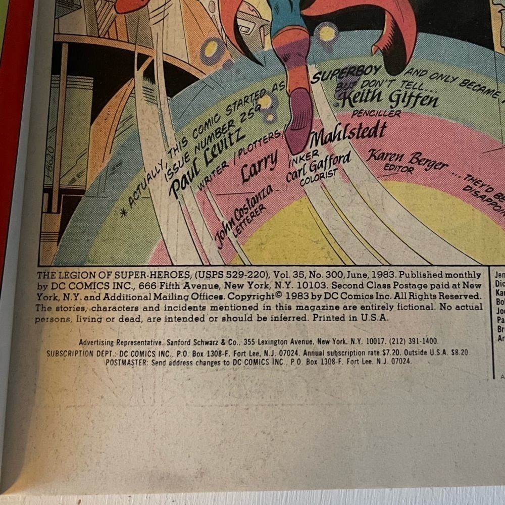 Two DC Legion Comic Books - Picture 2 of 4